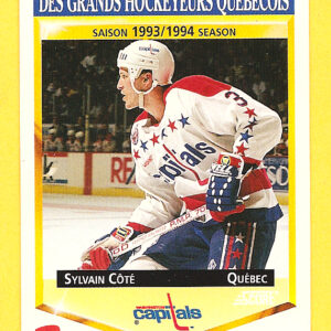 1993 PANINI Durivage #35-Sylvain Cote