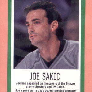 1997 Gatorade #19-Joe Sakic