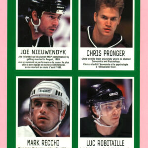 1997 Gatorade NHLPA Stickers Panel #3