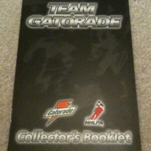 1997 Gatorade NHLPA Stickers Hockey Album