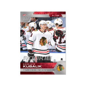 2020 PLAYOFFS TOPPS NOW 1 #SCP-3- Dominik Kubalik (1 of 472)
