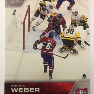 2020 PLAYOFFS TOPPS NOW 4 #SCP-18- Shea Weber (Red Border Actual) (1 of 218)