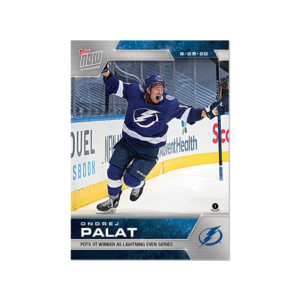 2020 PLAYOFFS TOPPS NOW 17 #SCP-104- Ondrej Palat (1 of 159)
