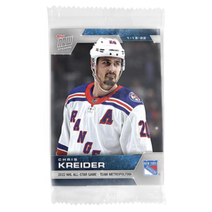2021-22 Topps NOW  #ASG-17- Chris Kreider (1 of 81)
