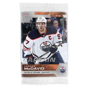 2021-22 Topps NOW  #ASG-37- Connor McDavid 7 (1 of 100)