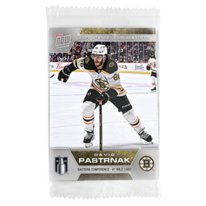 2021-22 Topps NOW  #22NHL-1- David Pastrnak 3 (1 of 55)