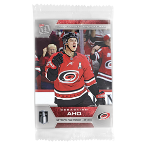 2021-22 Topps NOW  #22NHL-5- Sebastian Aho 4 (1 of 55)