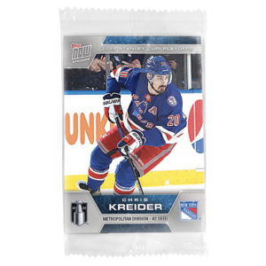 2021-22 Topps NOW  #22NHL-21- Chris Kreider 7 (1 of 55)