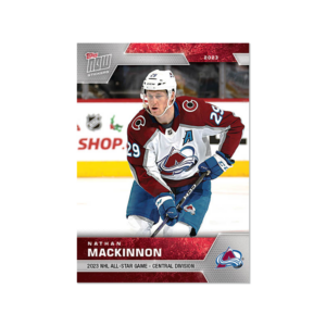 2022-23 TOPPS NOW  #ASG33- Nathan MacKinnon 2 (1 of 91)
