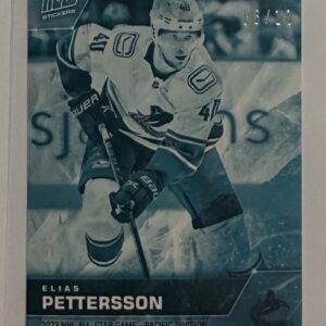 2022-23 Topps NOW Ice Parallel  #ASG38- Elias Pettersson (1 of 10)