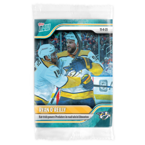 2023-24 TOPPS NOW /10 Blue Ice Parallel  #29- Ryan O'Reilly (1 of 10)