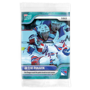 2023-24 TOPPS NOW /10 Blue Ice Parallel  #38- Artemi Panarin (1 of 10)