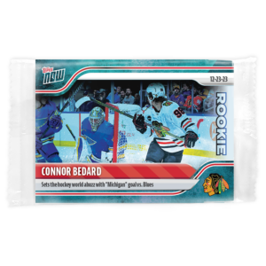 2023-24 TOPPS NOW /10 Blue Ice Parallel  #70- Connor Bedard 8 (1 of 10)
