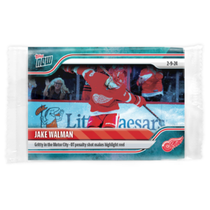 2023-24 TOPPS NOW /10 Blue Ice Parallel  #115- Jake Walman (1 of 10)
