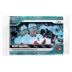 2023-24 TOPPS NOW /10 Blue Ice Parallel  #147- Brady Tkachuk (1 of 10)