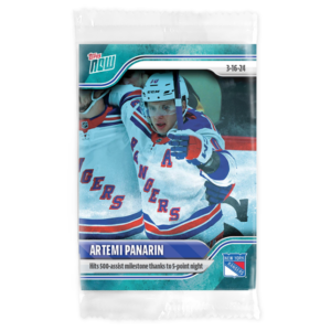 2023-24 TOPPS NOW /10 Blue Ice Parallel  #148- Artemi Panarin 3 (1 of 10)