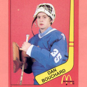 1982 Mcdonald's Quebec #1-Dan Bouchard