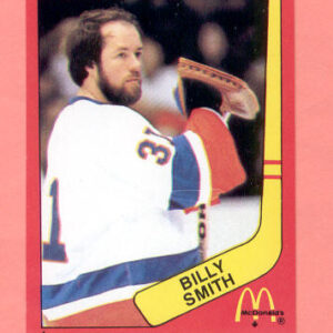 1982 Mcdonald's Quebec #4-Billy Smith