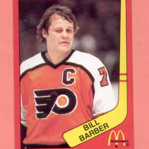 1982 Mcdonald's Quebec #11-Bill Barber
