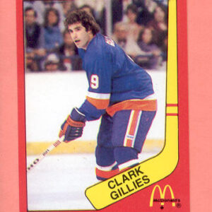 1982 Mcdonald's Quebec #13-Clark Gillies