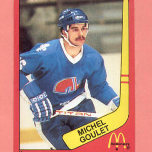 1982 Mcdonald's Quebec #14-Michel Goulet