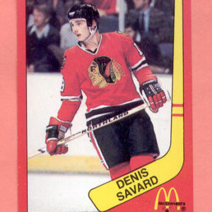 1982 Mcdonald's Quebec #23-Denis Savard