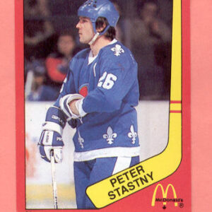 1982 Mcdonald's Quebec #24-Peter Stastny