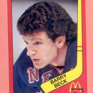 1982 Mcdonald's Quebec #27-Barry Beck