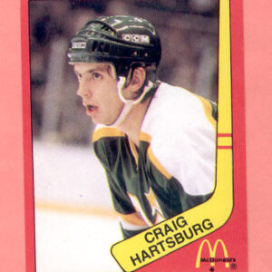 1982 Mcdonald's Quebec #30-Craig Hartsburg
