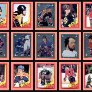 1982 McDonald's NHL Hockey Stickers Complete Set of 36