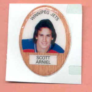 1983 Funmate Puffy #3-Scott Arniel