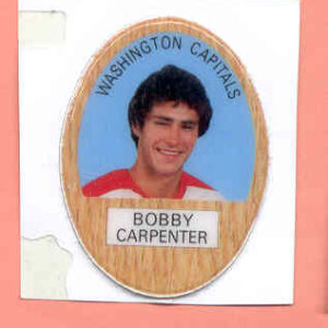 1983 Funmate Puffy #15-Bob Carpenter