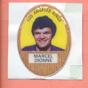 1983 Funmate Puffy #22-Marcel Dionne