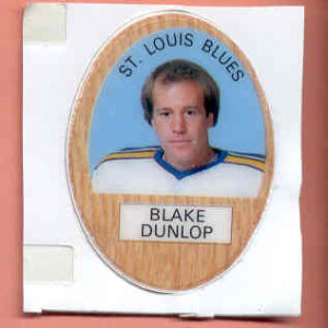 1983 Funmate Puffy #24-Blake Dunlop