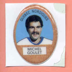 1983 Funmate Puffy #36-Michel Goulet