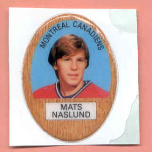 1983 Funmate Puffy #77-Mats Naslund