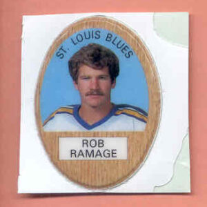 1983 Funmate Puffy #91-Rob Ramage