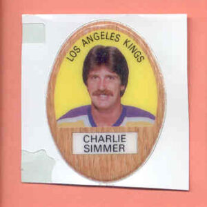1983 Funmate Puffy #106-Charlie Simmer