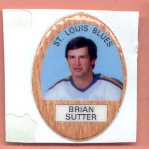1983 Funmate Puffy #115-Brian Sutter