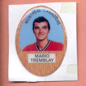 1983 Funmate Puffy #119-Mario Tremblay