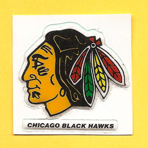 1983 Funmate Puffy #127- Blackhawks Logo