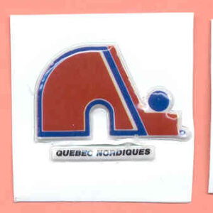1983 Funmate Puffy #141- Nordiques Logo