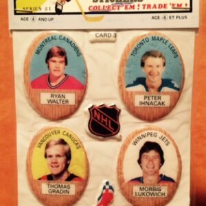 1983 Funmate Puffy Stickers Panel #3