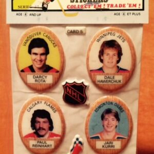 1983 Funmate Puffy Stickers Panel #5