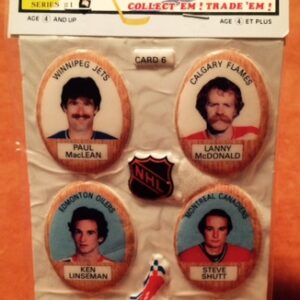 1983 Funmate Puffy Stickers Panel #6