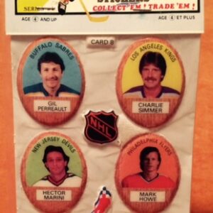 1983 Funmate Puffy Stickers Panel #8