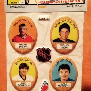 1983 Funmate Puffy Stickers Panel #11