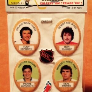 1983 Funmate Puffy Stickers Panel #13