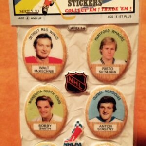 1983 Funmate Puffy Stickers Panel #14