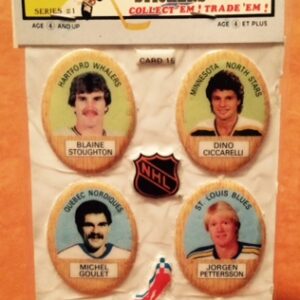 1983 Funmate Puffy Stickers Panel #15